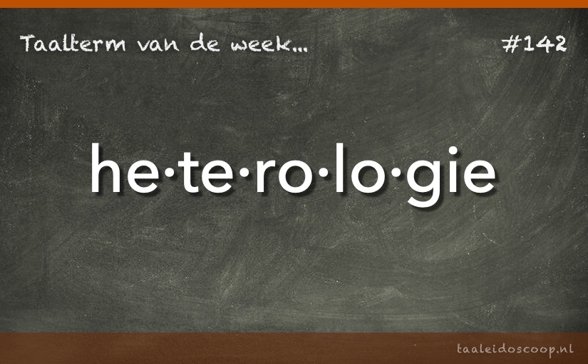 Taalterm: Heterologie