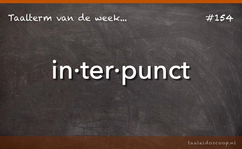 Taalterm: Interpunct