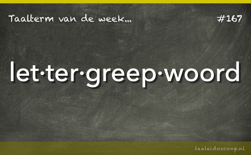 Taalterm: Lettergreepwoord
