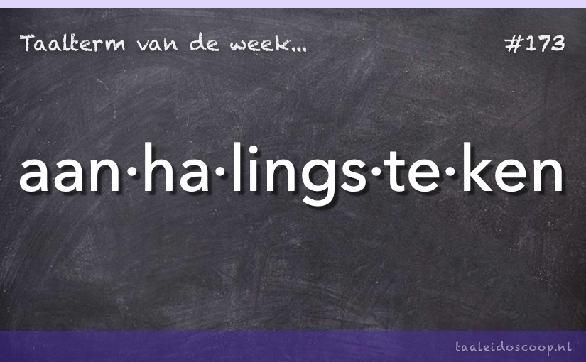 Taalterm: Aanhalingsteken