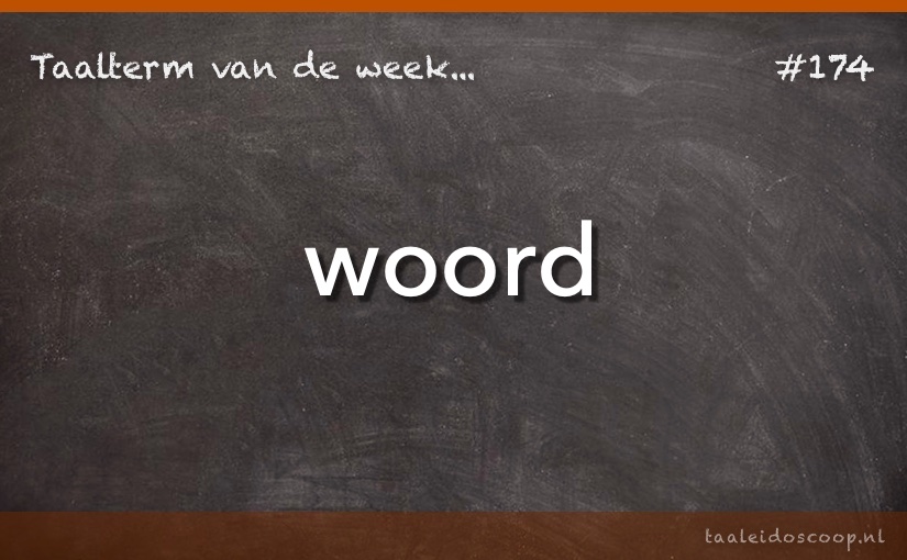 Taalterm: Woord