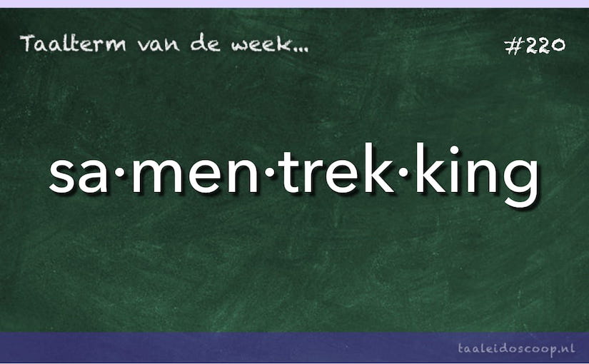 Taalterm: Samentrekking