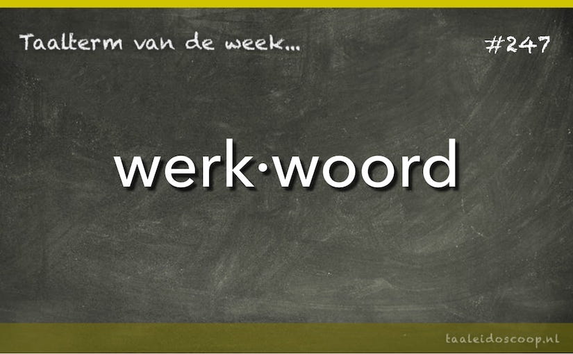 Taalterm: Werkwoord