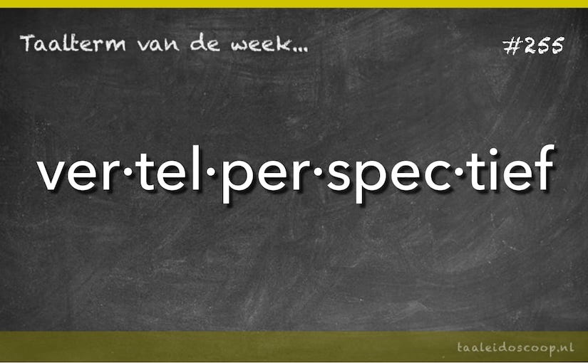 Taalterm: Vertelperspectief