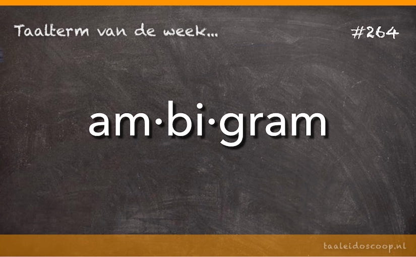 Taalterm: Ambigram