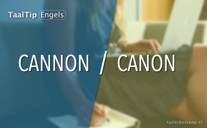 Cannon vs.&nbsp;canon