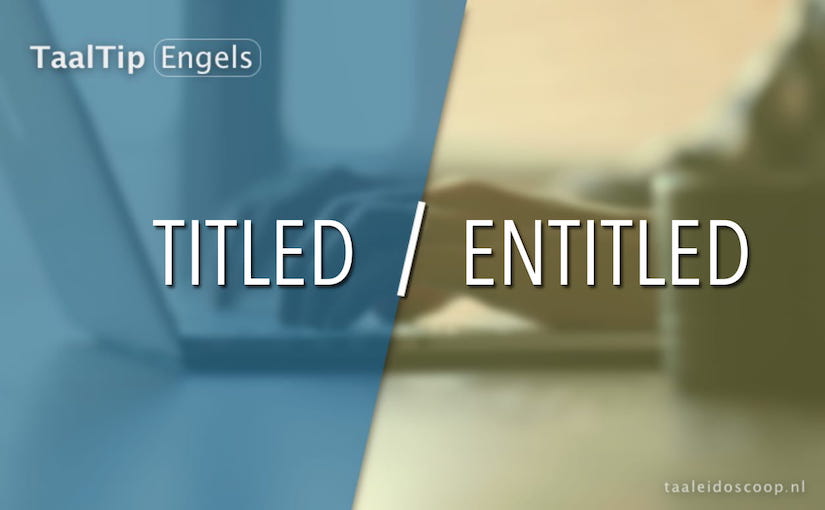 Titled vs. entitled