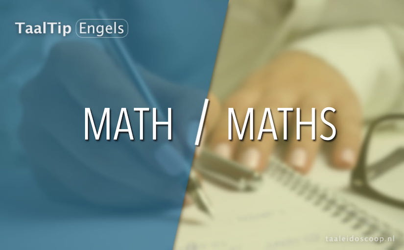 Math vs.&nbsp;maths
