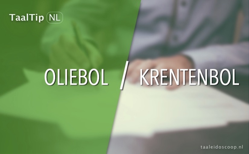 Oliebol vs. krentenbol