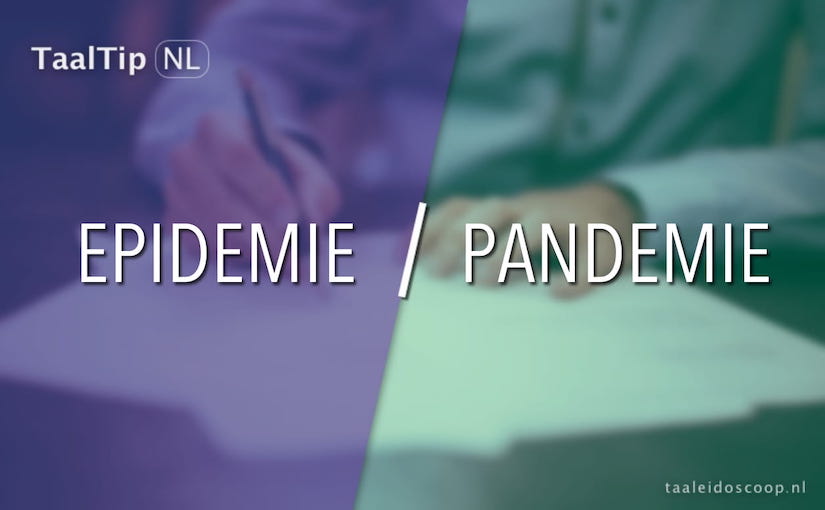Epidemie vs. pandemie