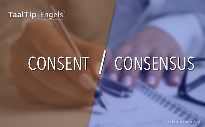 Consent vs. consensus