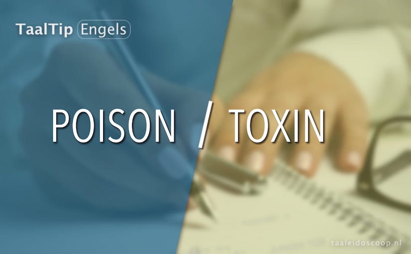 Poison vs.&nbsp;toxin