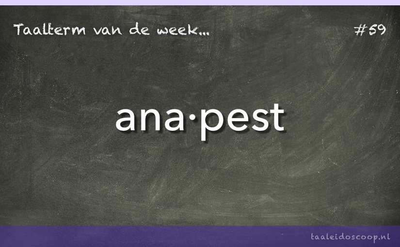 Taalterm: Anapest