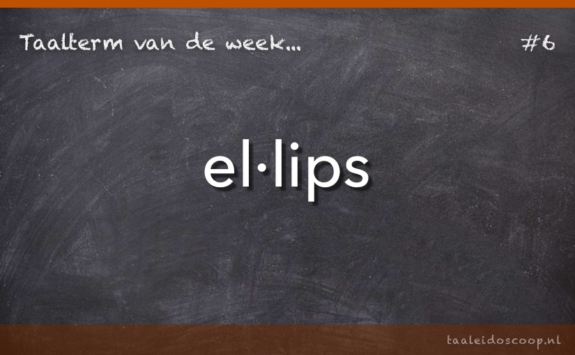 Taalterm: Ellips