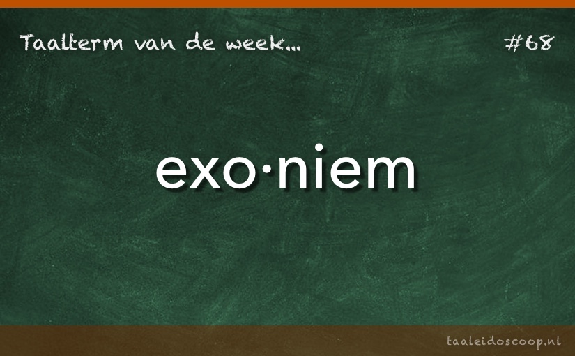 Taalterm: Exoniem