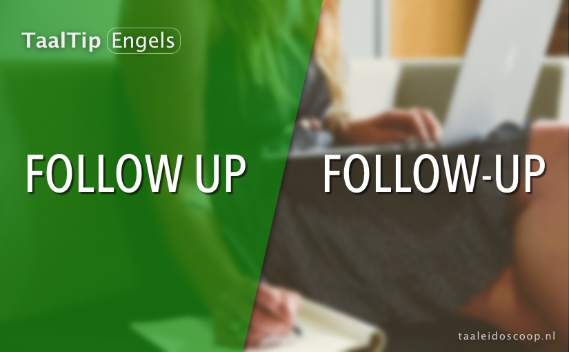 Follow up vs. follow-up