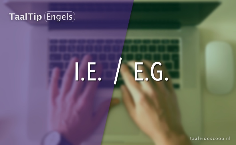 I.e. vs. e.g.