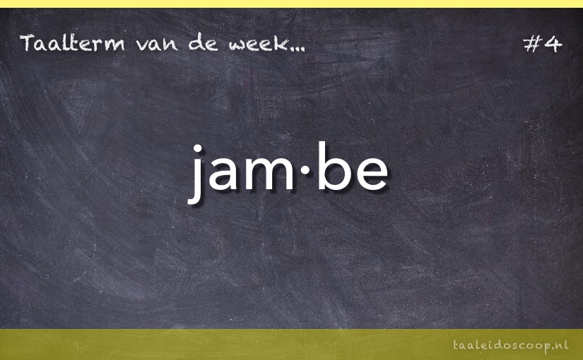 Taalterm: Jambe