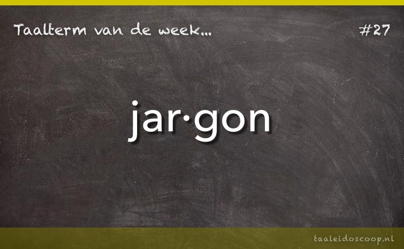 Taalterm: Jargon