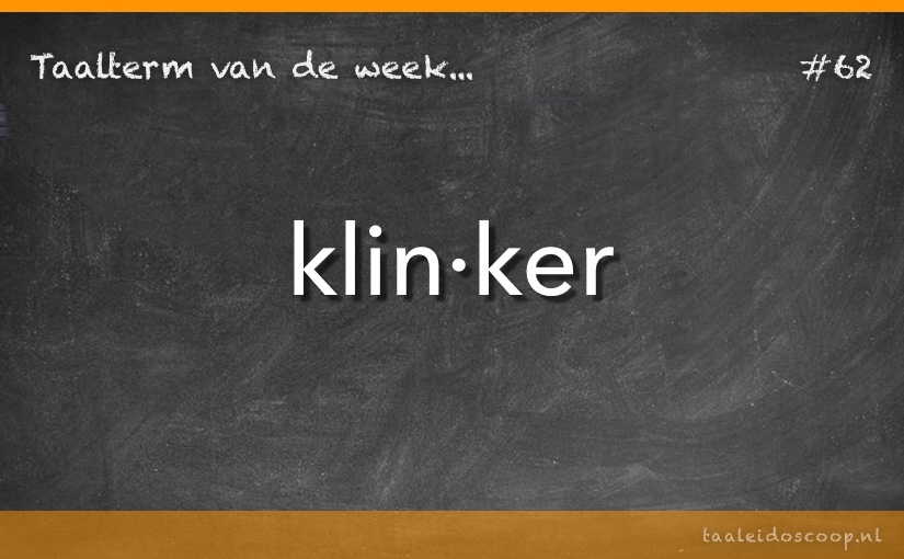 Taalterm: Klinker