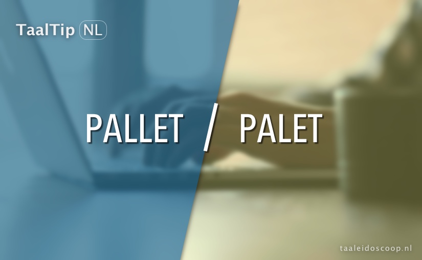 Pallet vs.&nbsp;palet