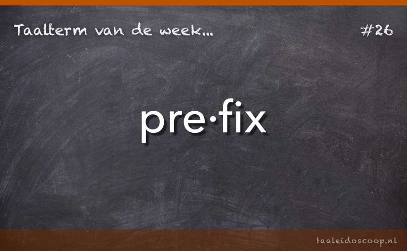 Taalterm: Prefix