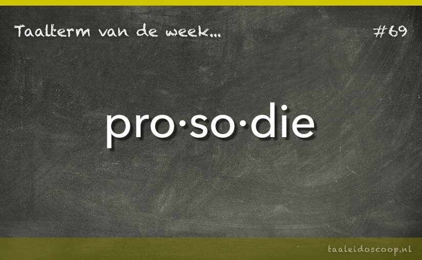 Taalterm: Prosodie