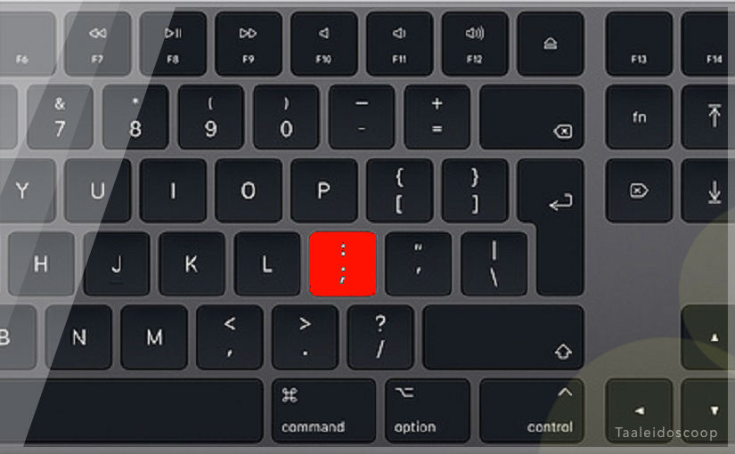Dubbelepunt of puntkomma?