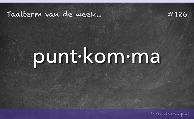 Taalterm: Puntkomma