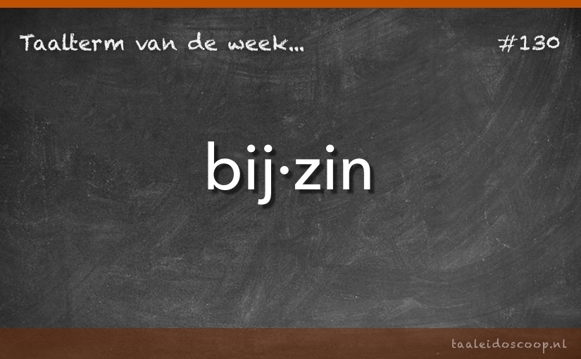Taalterm: Bijzin