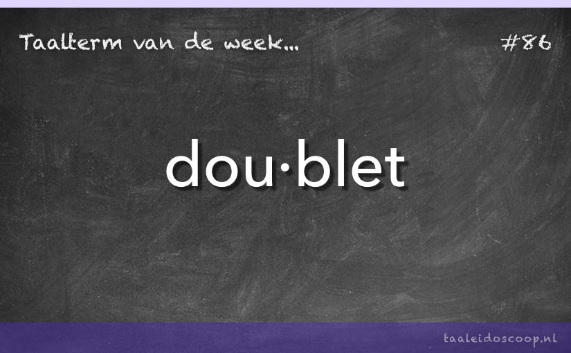 Taalterm: Doublet