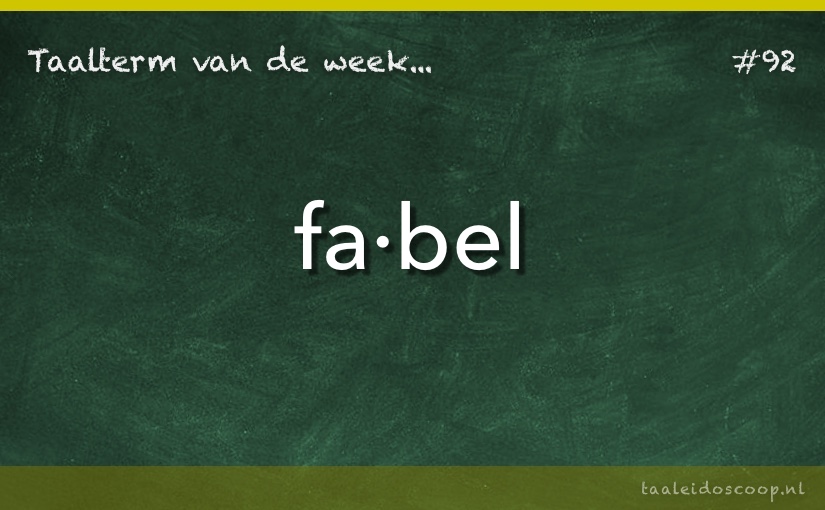 Taalterm: Fabel